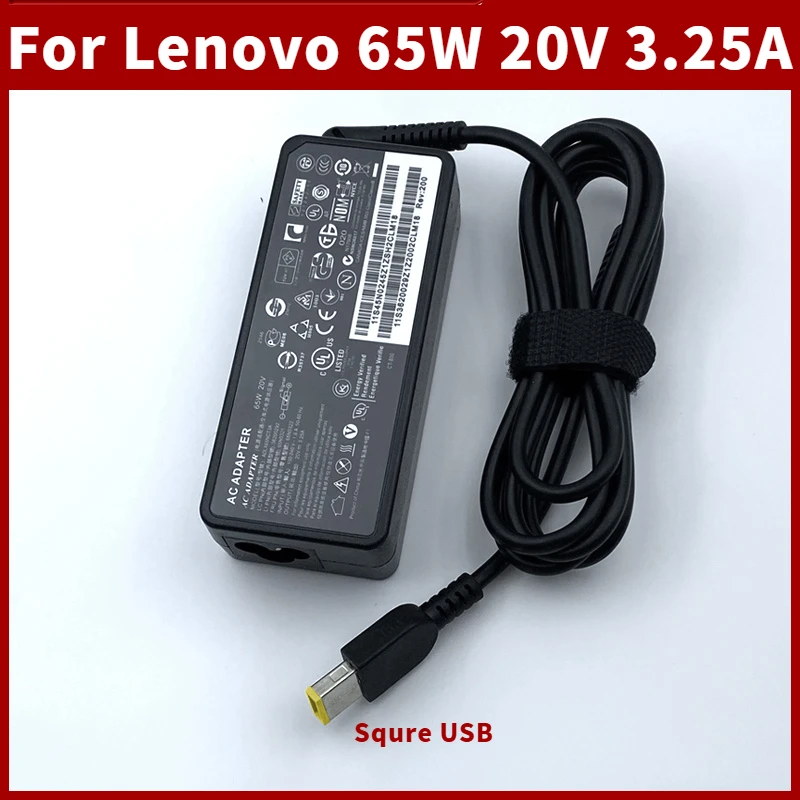

New 65W 20V 3.25A USB Notebook Laptop Charger Adapter Power For Lenovo G400 G410 G40-70 G50-80