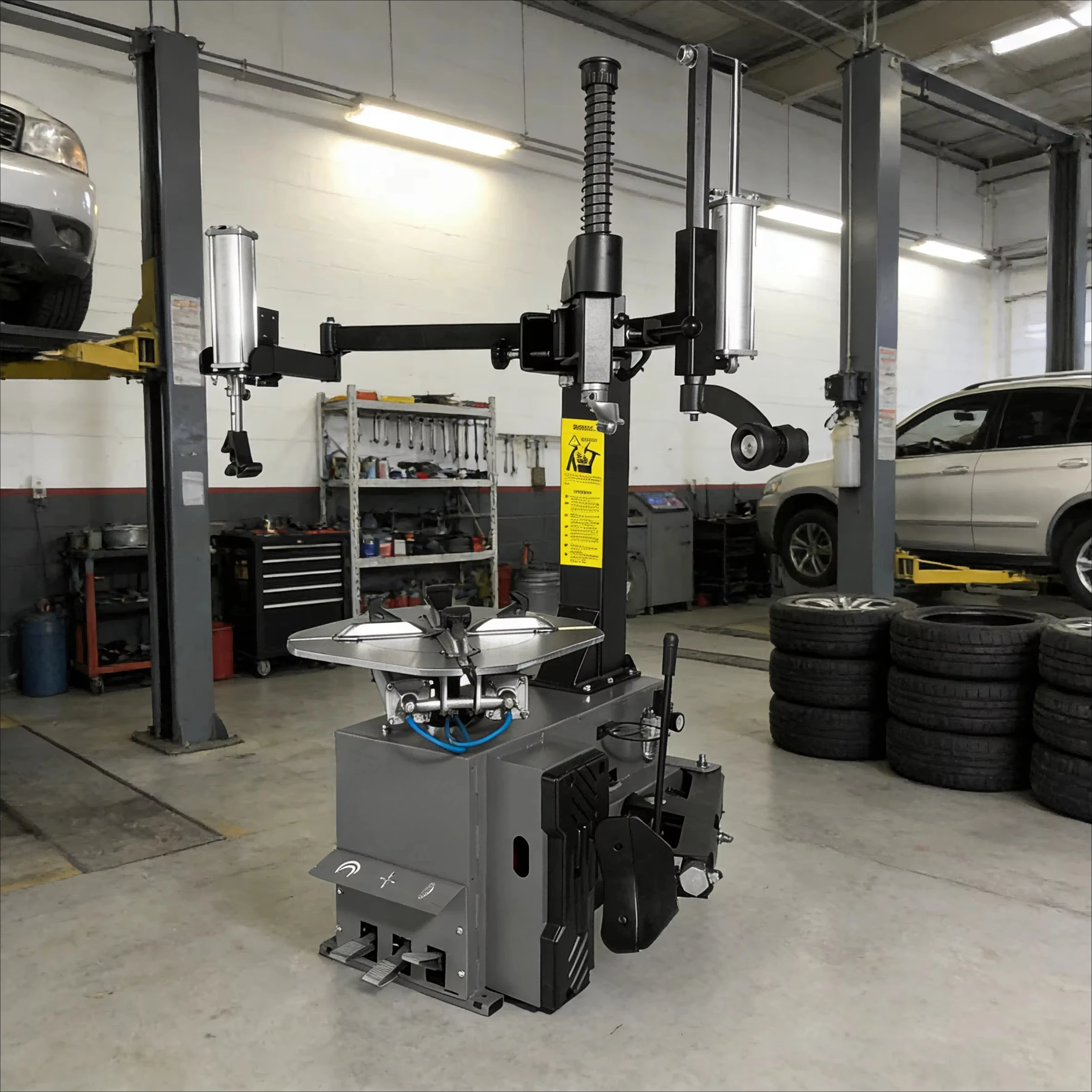 

T1 SE CE ISO9001 Tire Changer 2800kg Bead Breaker 12"-26" 110/220/380V