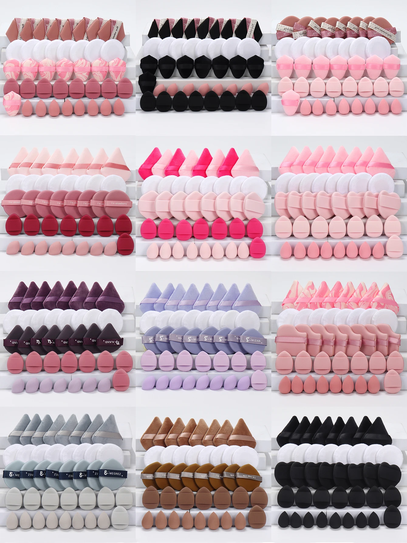 Juego de 40 piezas de círculo blanco pequeño, se convierte más grande al expuesta al agua, no contiene látex, adecuado para toda la piel