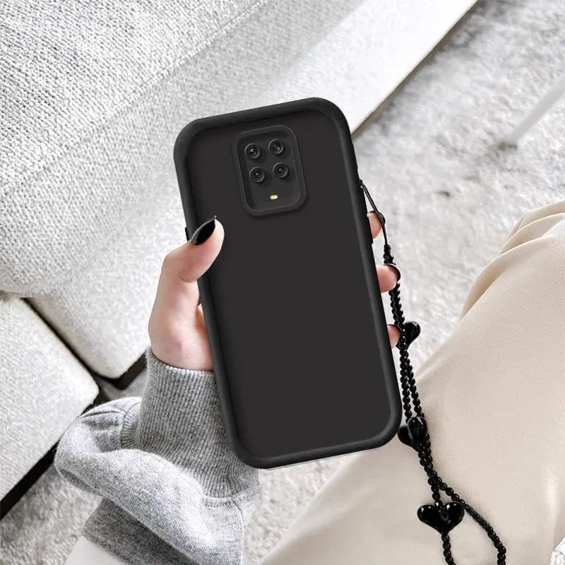 N ote 9Pro New Sky Eye Lanyard Silicone Phone Case For Redmi Note 9 9T 9S 9Pro 9ProMax 8 8Pro 7 7Pro Cover