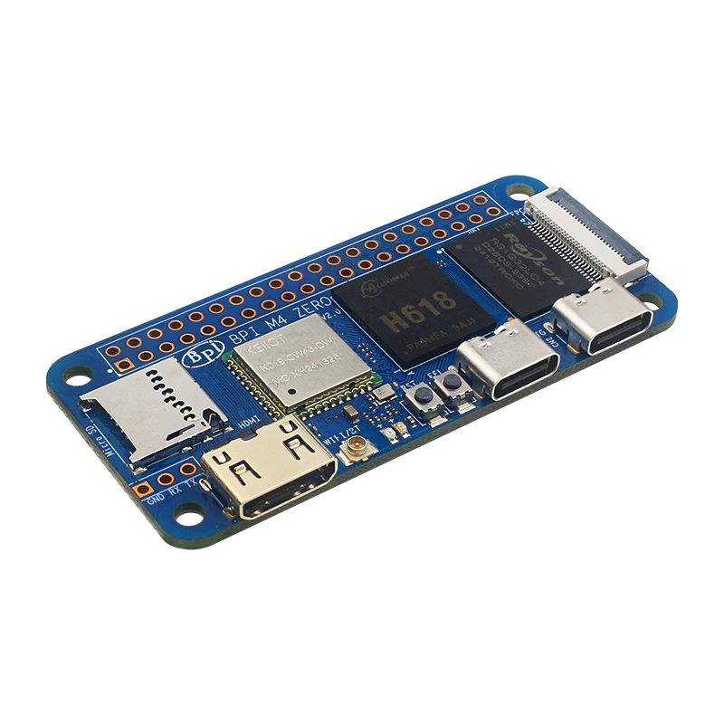 Banana Pi BPI-M4 Zero Allwinner H618 Quad-core Cortex-A53 Processor 4G LPDDR4 RAM 32G eMMC 2.4G/5G WiFi  Single Board Computer