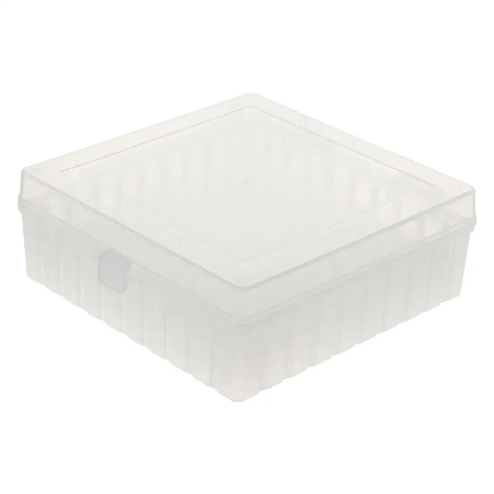 Freezer Storage Box Centrifuge Tube Waterproof 100 Places Lockable Cryogenic Holder Rack