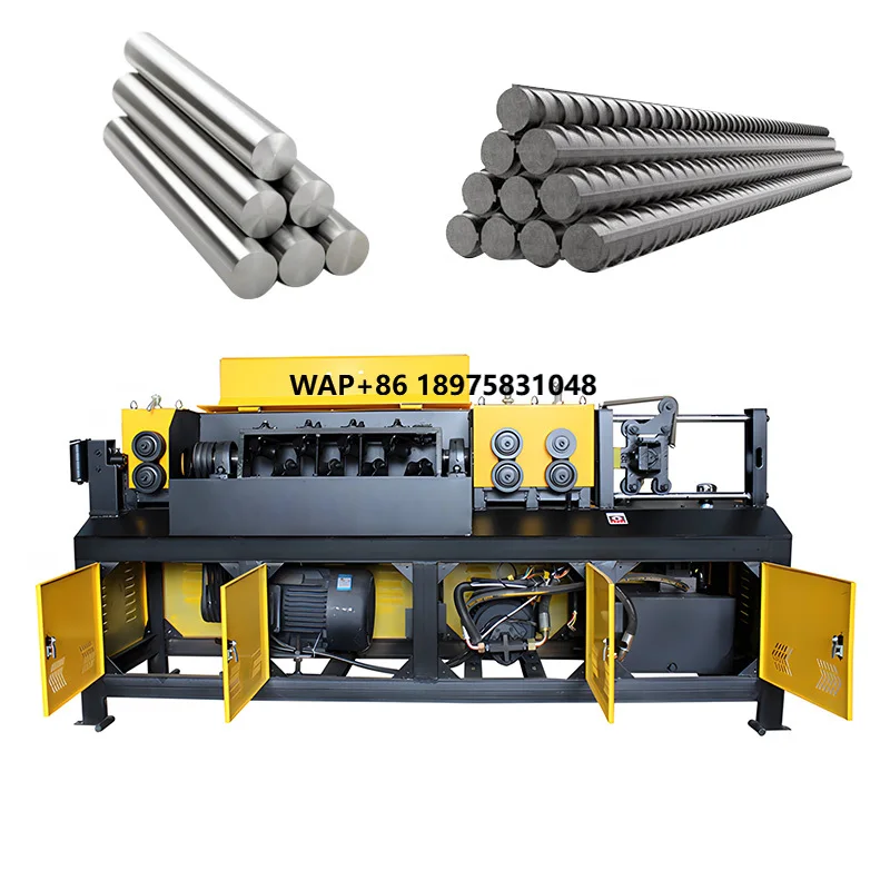 Building steel bar straightening machine metal steel bar adjustment cutting machine