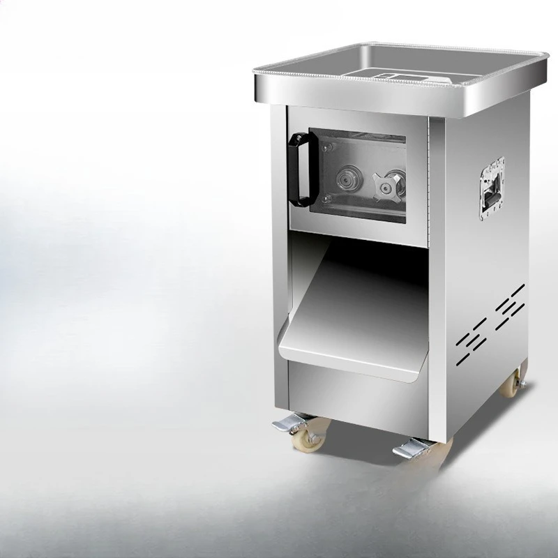 

Meat cutter Commercial automatic high-power stainless steel slicer Household large slicing, shredding and dicing machine