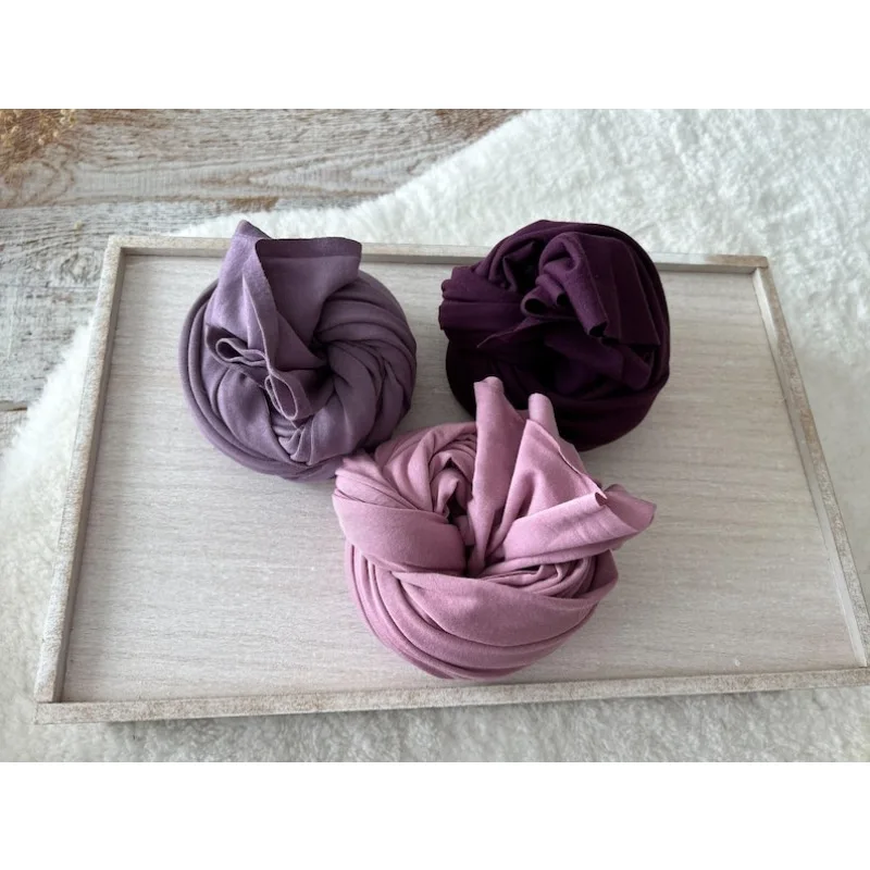 غلاف مطاطي لحديثي الولادة من الأنجورا - نسيج قماط قطني متعدد الطبقات لدعائم تصوير الأطفال، أزياء تنكرية للصور الفلسطينية