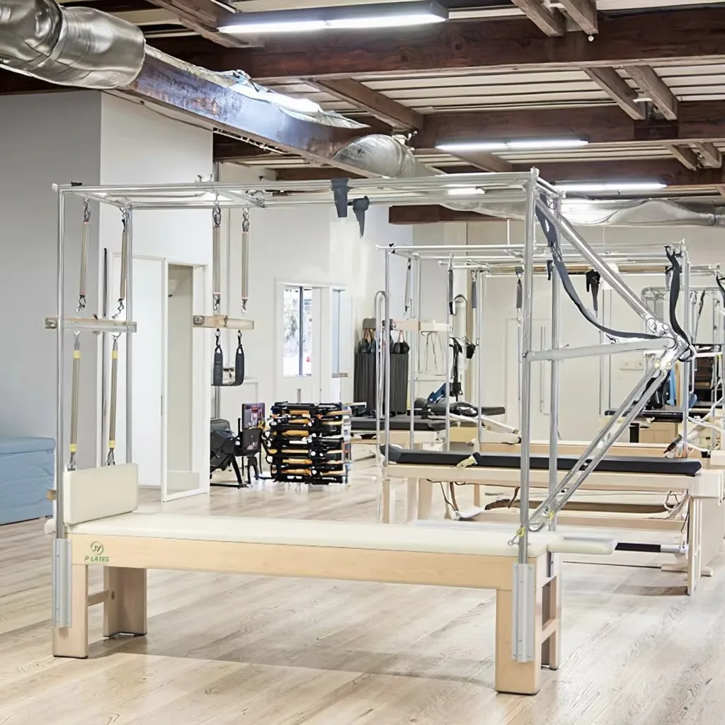Wholesale Classical Design Maple  Pilates Reformer Luxury High Quality Adjustable Body Studio Equipment