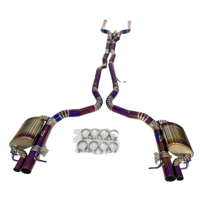 

SKYLEY Titanium Catback For Mercedes-Benz AMG GT63/GT63S 4.0T 2019-2023 Racing Sport Exhaust System OEM Stock Valve Base Muffler