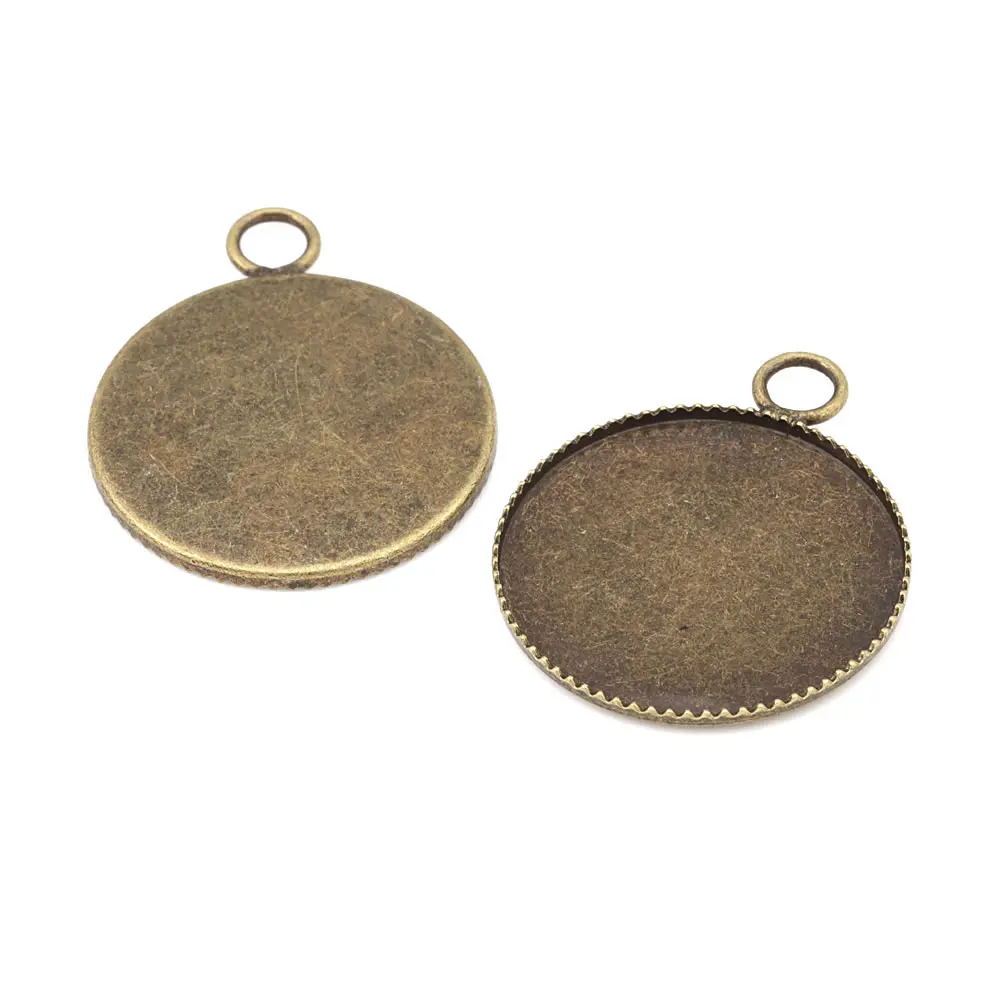 Wewnątrz 25x18MM 40x30MM 18K złoty kolor mosiądz owalne koronkowe tace ramki podstawa Cabochon koraliki ustawienia akcesoria do wyrobu biżuterii — zdjęcie 5