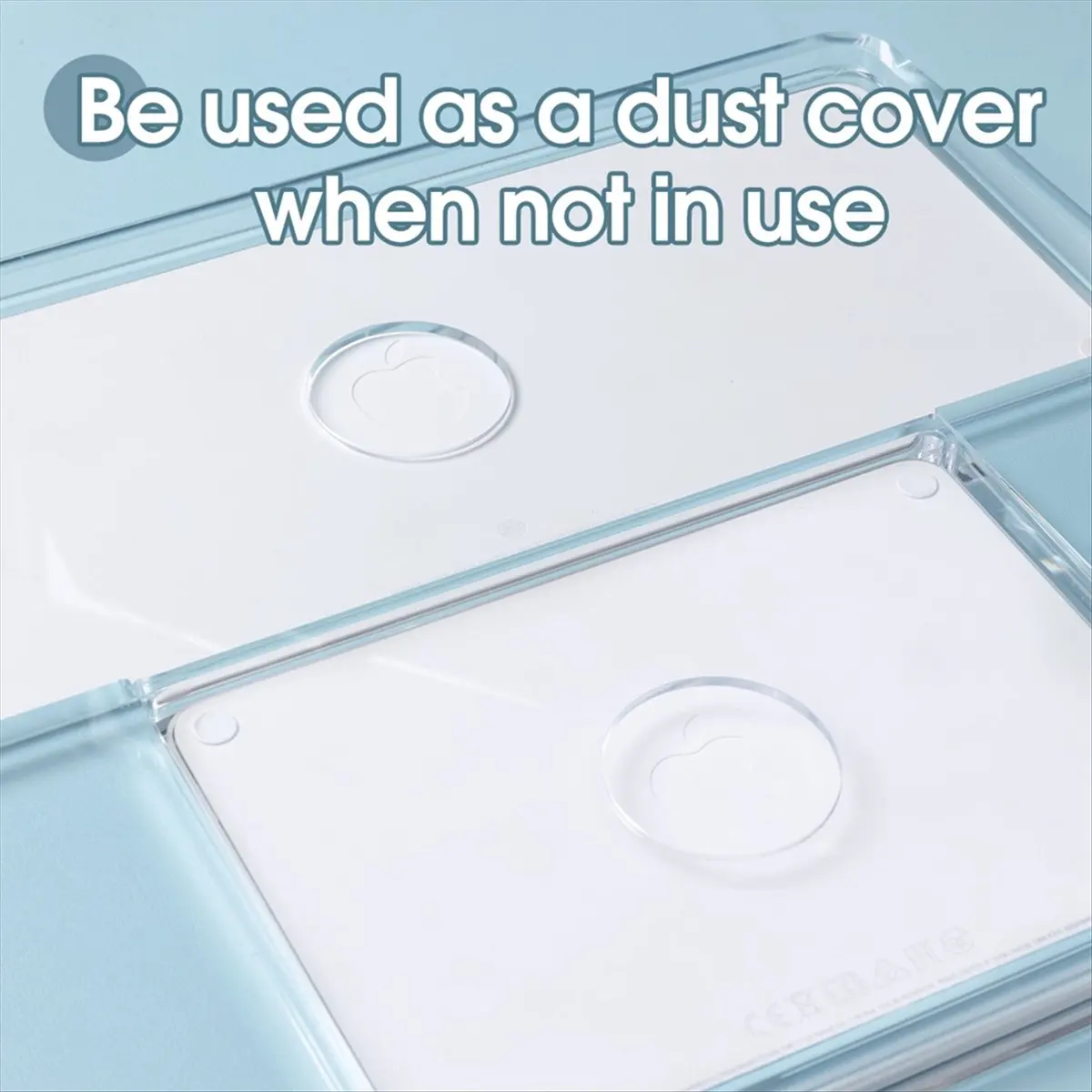 

Подставка для запястий клавиатуры для Magic Trackpad 2023, 2/3, акриловая подставка для клавиатуры, прозрачный кронштейн для хрустальной подушки