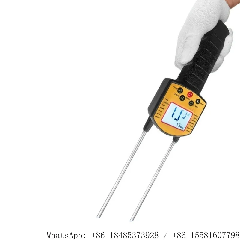 Grain moisture meter, wheat and corn moisture measuring instrument, handheld grain moisture meter