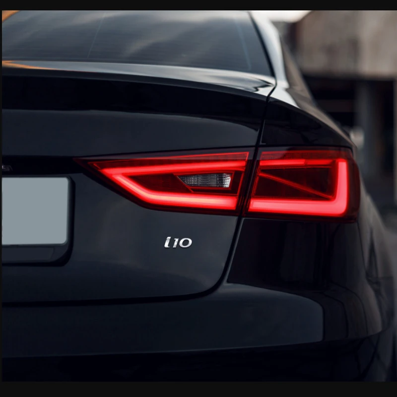 Car Emblem 3D Metal Logo Body Decals Sticker Rear Tail Trunk Boot Mark Letter Badge For I10 I20 I30 I40  N LINE Styling view 5