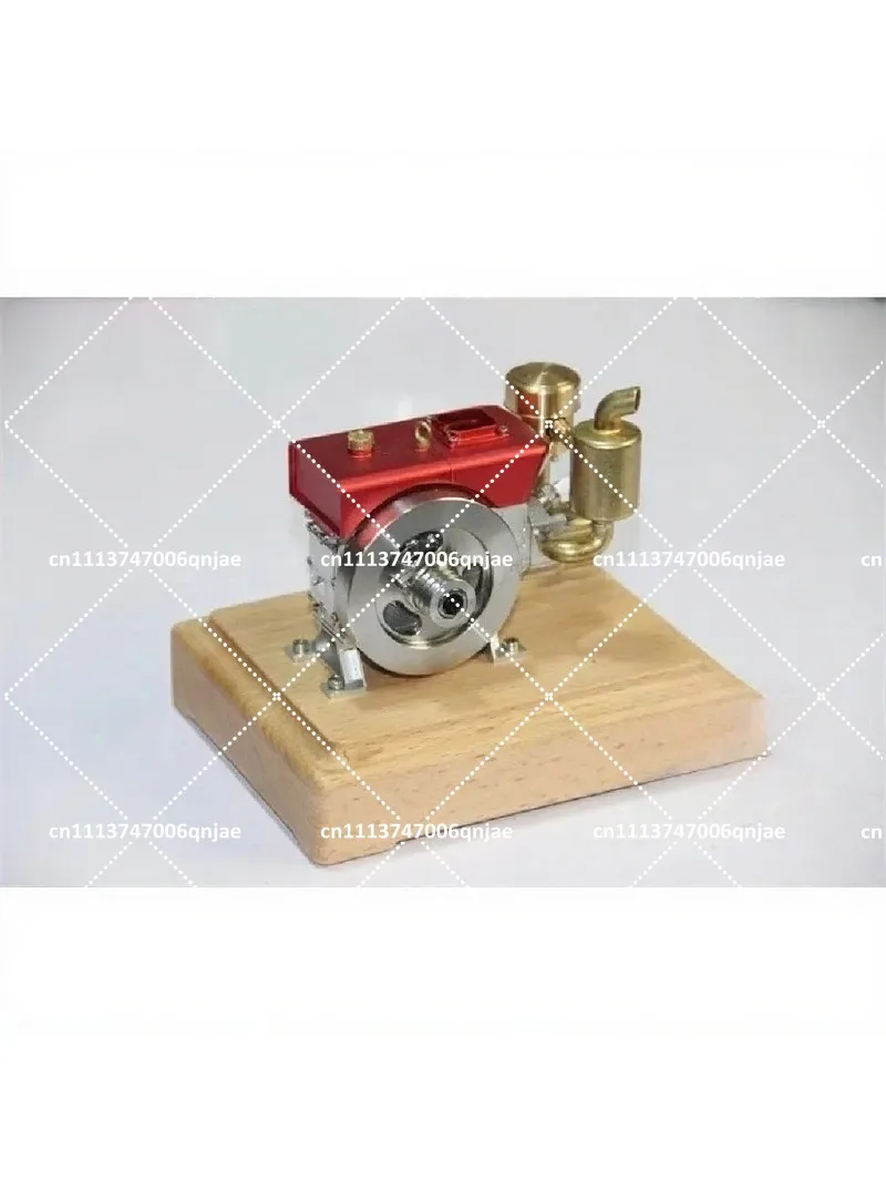 Retro Micro Engine Tractor Metal Internal Combustion Engine Mini Single Cylinder Engine Parts
