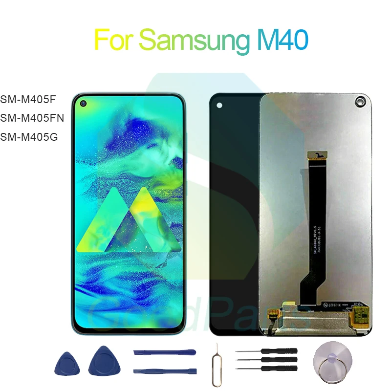 

For Samsung Galaxy M40 LCD Display Screen 6.3" Display SM-M405F/N/G For Samsung Galaxy M40 Touch Digitizer Assembly Replacement