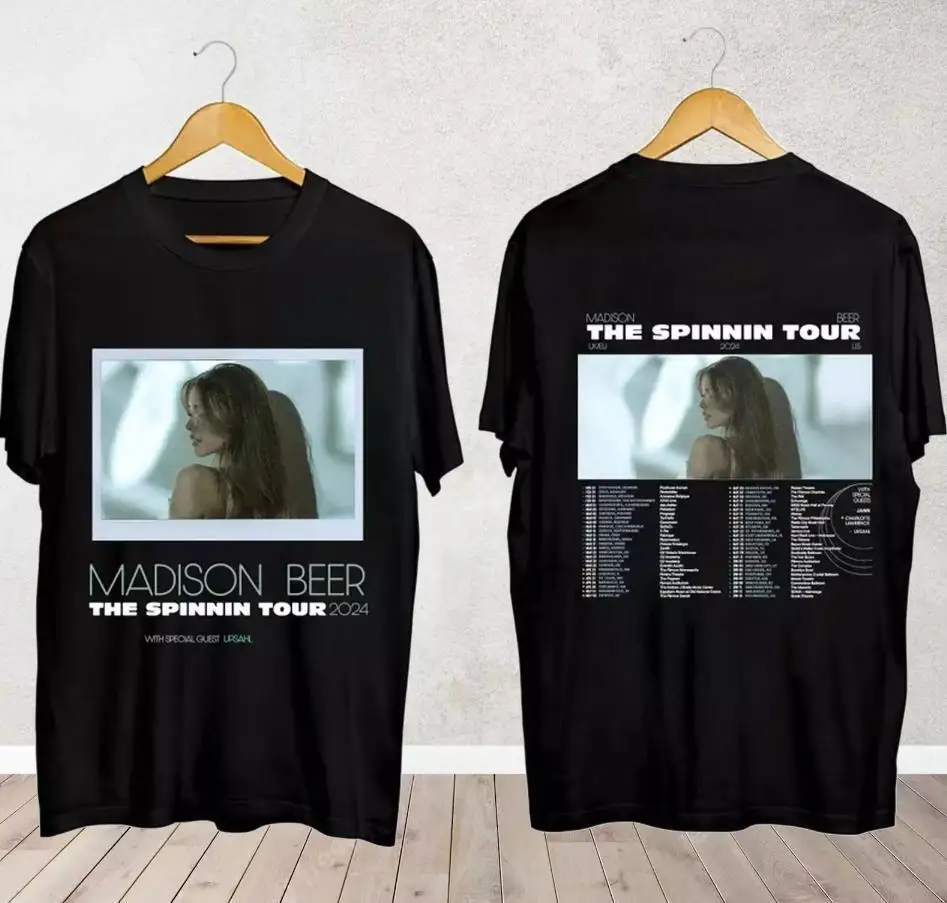 Madison Beer The Spinning Tour 2024 Shirt  Madison Beer Fan Shirt