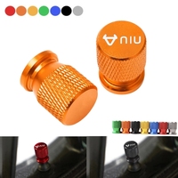 For Niu Kqi3 M Pro M1s Mqi Nqi Gt Gts Pro N1s Uqi N1 U1 U+a U+b Scooter Tire Valve Cap CNC Air Port Stem Cover Accessories