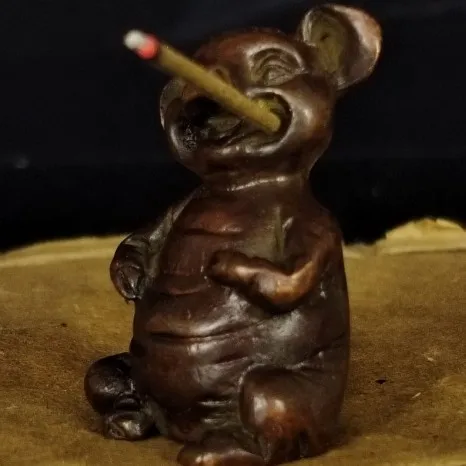 

Collection Copper Zodiac Pig Incense Insert Home Living Room Office Thread Incense