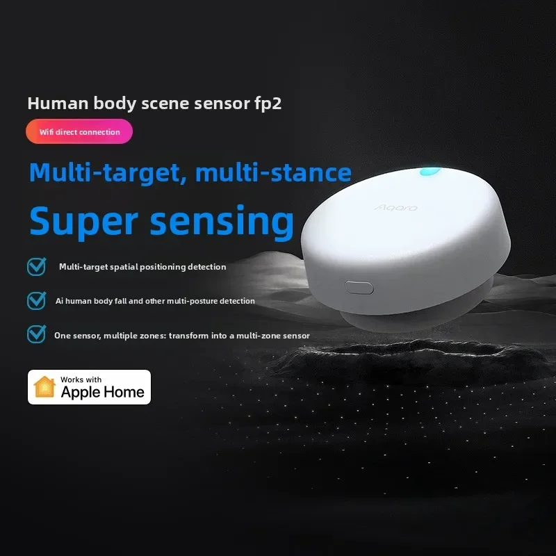 Human Presence Scene Sensor, Smart Home Motion Detector Switch, HomeKit‑Compatible Occupancy Sensing Device