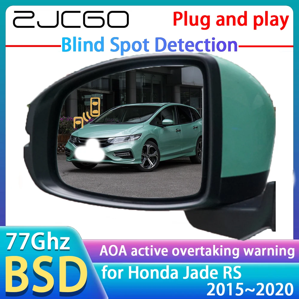 

77GHz Radar Detector BSD Blind Spot Detection Alert Mirror Assistance Accessories For Honda Jade RS 2016 2017 2018 2019 2020