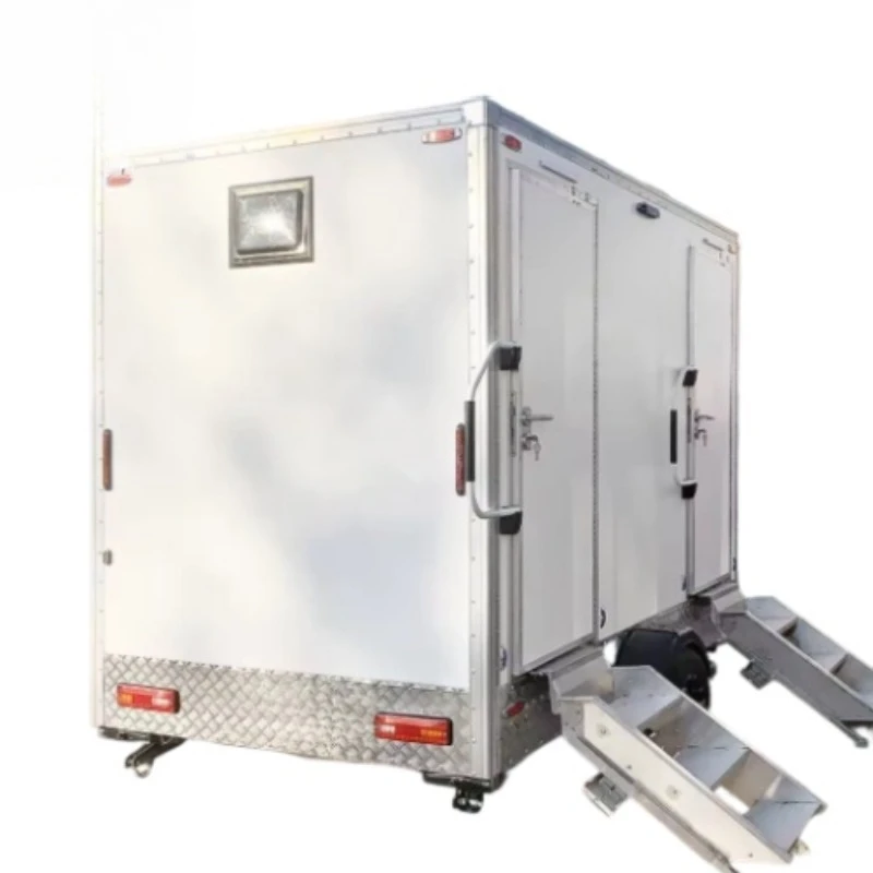 Bagno Portatile da Esterno, Toilette Mobile, Servizi Igienici Mobili, Rimorchio Bagno