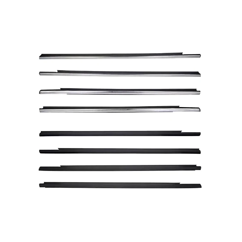 9802280880 9802282080 External window glass seal strip 4PCS for Peugeot 301 Citroen C3XR C3L M43 M33 9802280780