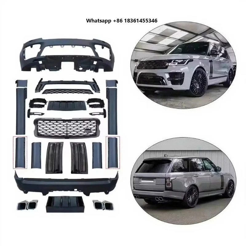 For Range Rover Bodykit Accessory Grille Front Bumper Side Skirt Grille up 2018-2022 L405 SVO Body Kit Parts Suitable