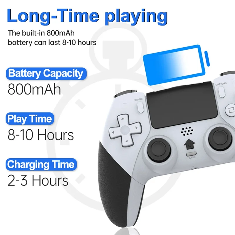 

For PS4/PS4 Pro/PS4 Slim Console Wireless Bluetooth Controller Gamepad PC Wired Joystick Controle Gaming Accessories A