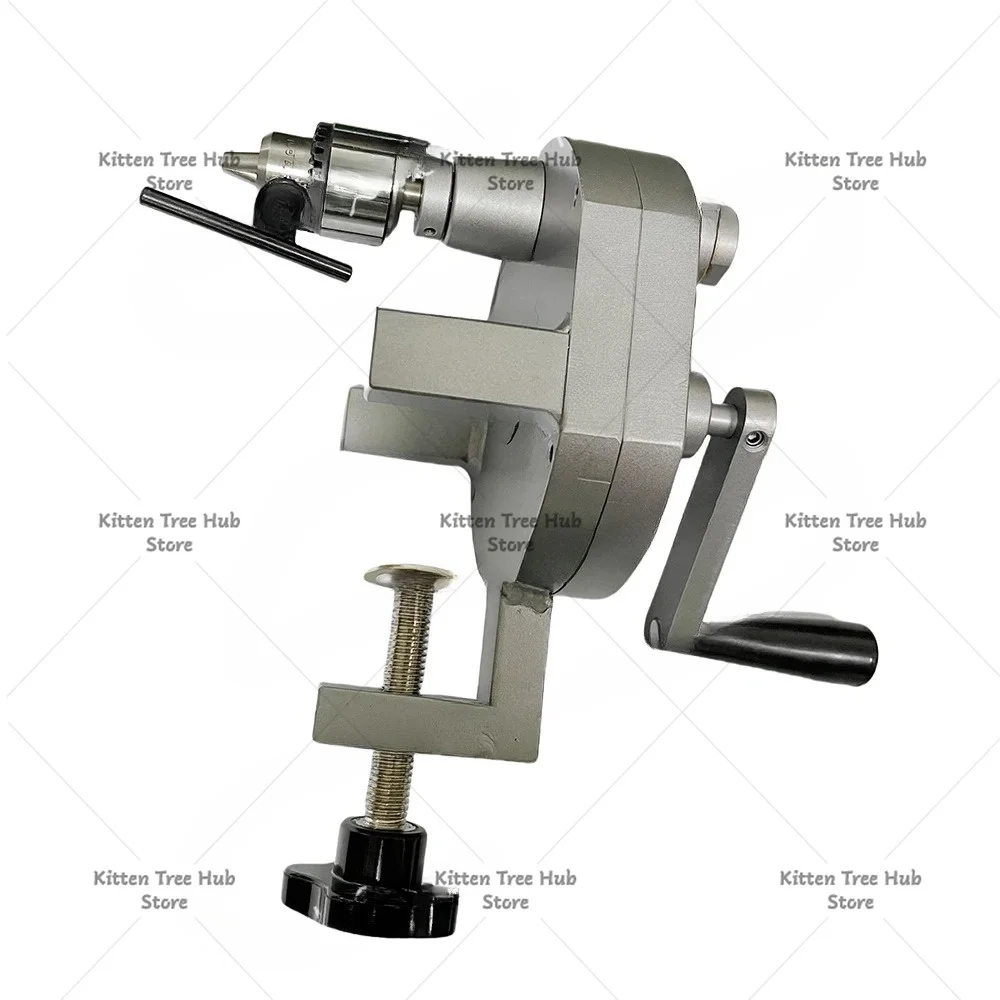 Manual Precision Tapping Machine - Mini Hand-Operated Tapping Tool for Metalworking & Thread Repair