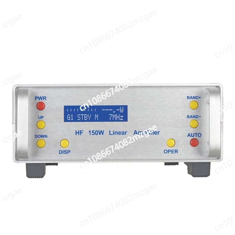 

RS-928 150W HF Power Amplifier 0.5-30Mhz Half Duplex for FM AM SSB CW FT8 SDR IC705 Transceivers Frequency Band Switch Gain