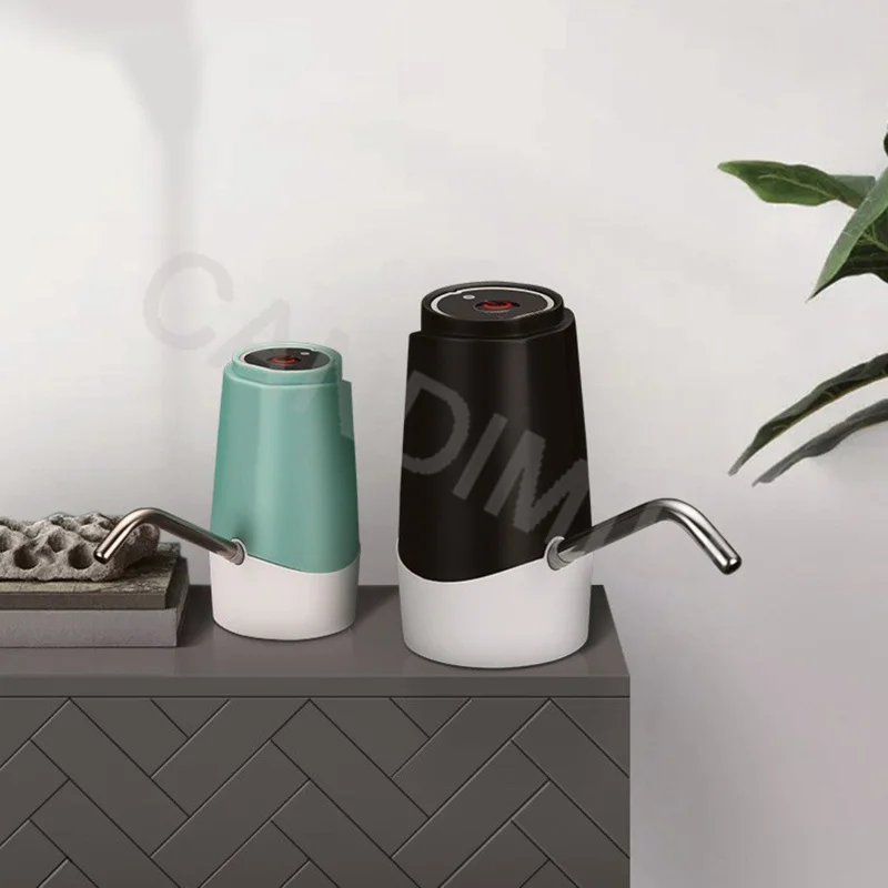 ขวดน้ำแบบพกพาเครื่องมินิไฟฟ้าปั๊มน้ำดื่มอัตโนมัติขนาดเล็กน้ำสำหรับหลากหลายดื่มบรรจุขวด