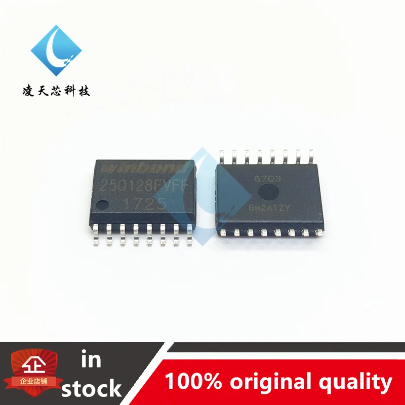 W25Q128FVFIF 25Q125FVFF Paste SOP16 128M 104MHZ Memory Chip