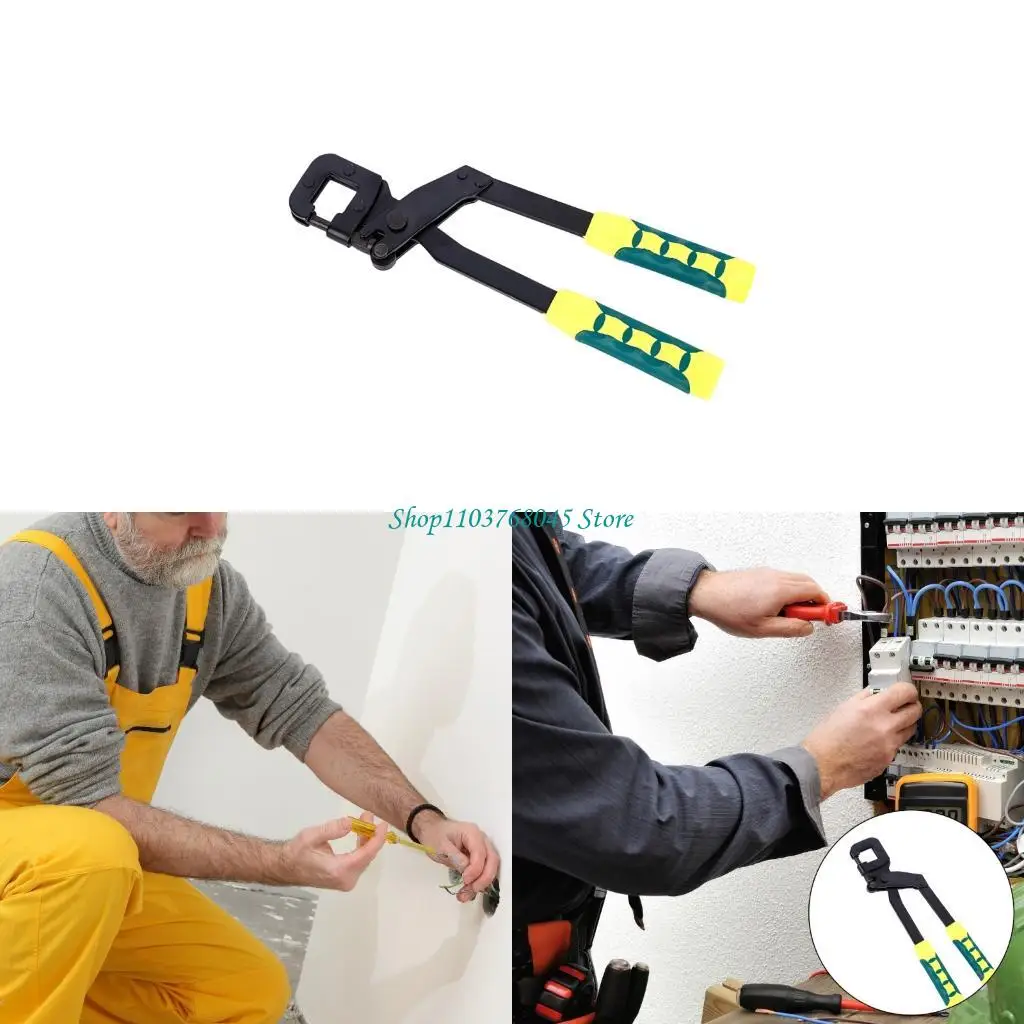

R53F High Carbon Steel Crimping Punching Keel Pliers Tool With Ergonomic Nonslip Grip For Cutting And Punching Operations