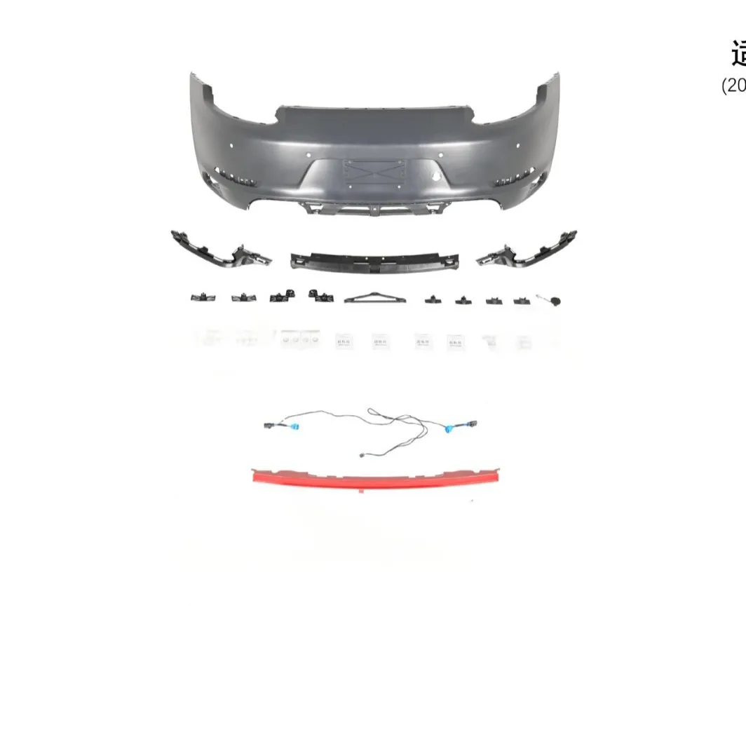 

Suitable for The 17-19 Porsche 991.2OE models with a through-light rear bar leather and through-light