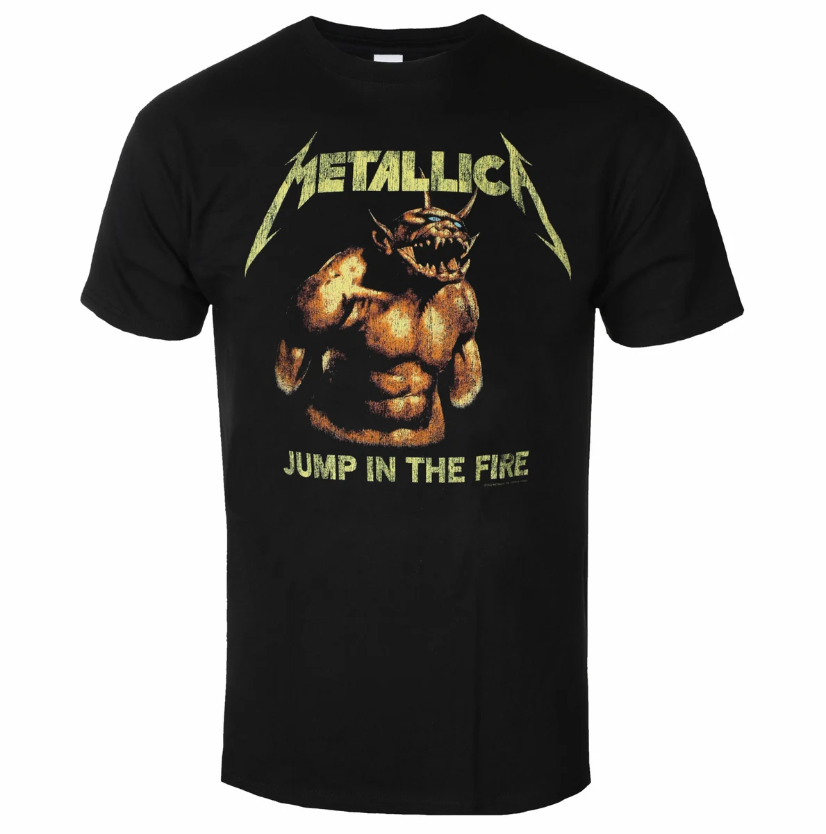 T-shirt in cotone con grafica Metallica, unisex, estiva, a maniche corte, di marca, alla moda, di lusso, casual, vintage