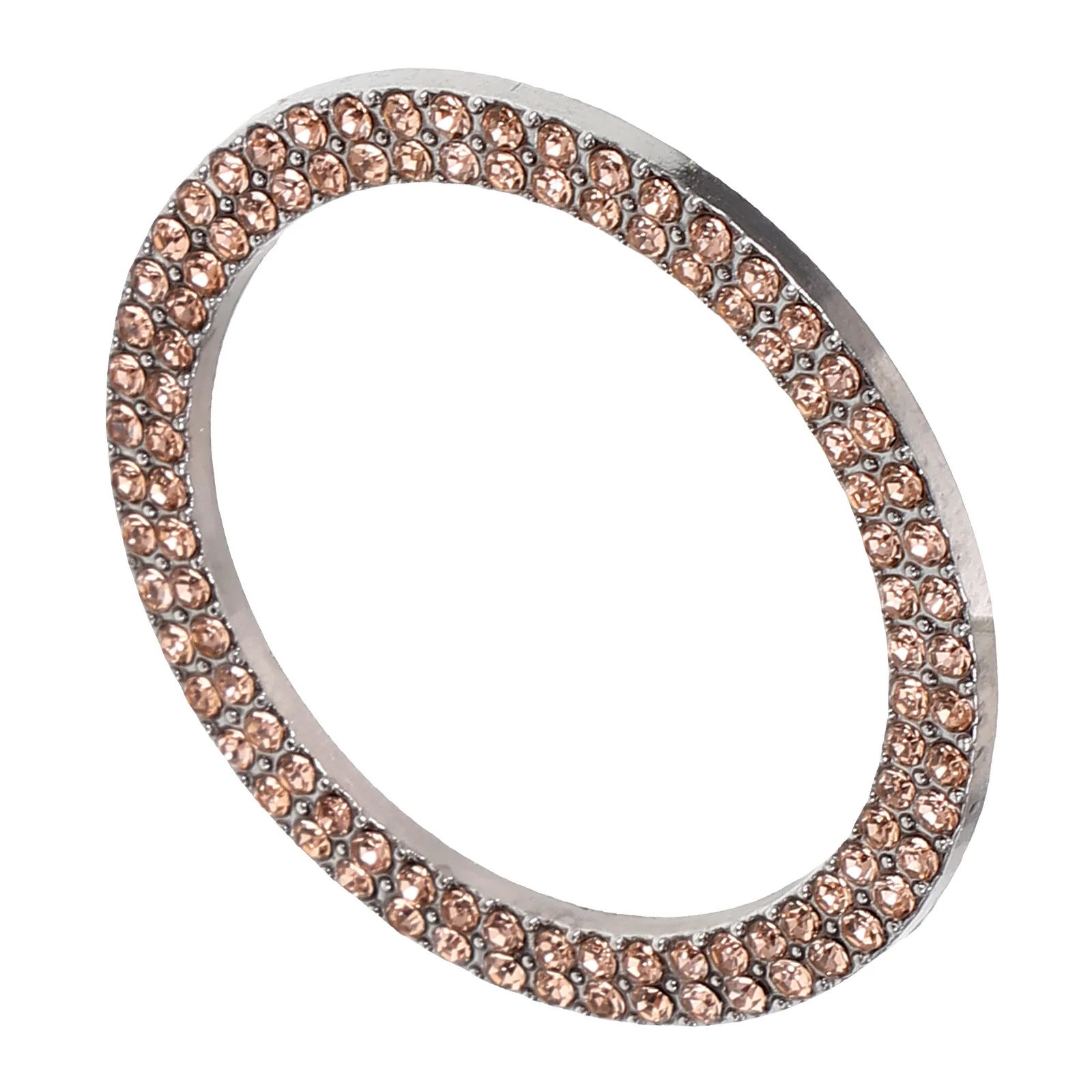 

Rhinestone Engine Start Button Cover Bling Car Accessories Push Button Decor Ring Sparkling Exquisite Wear Resistant