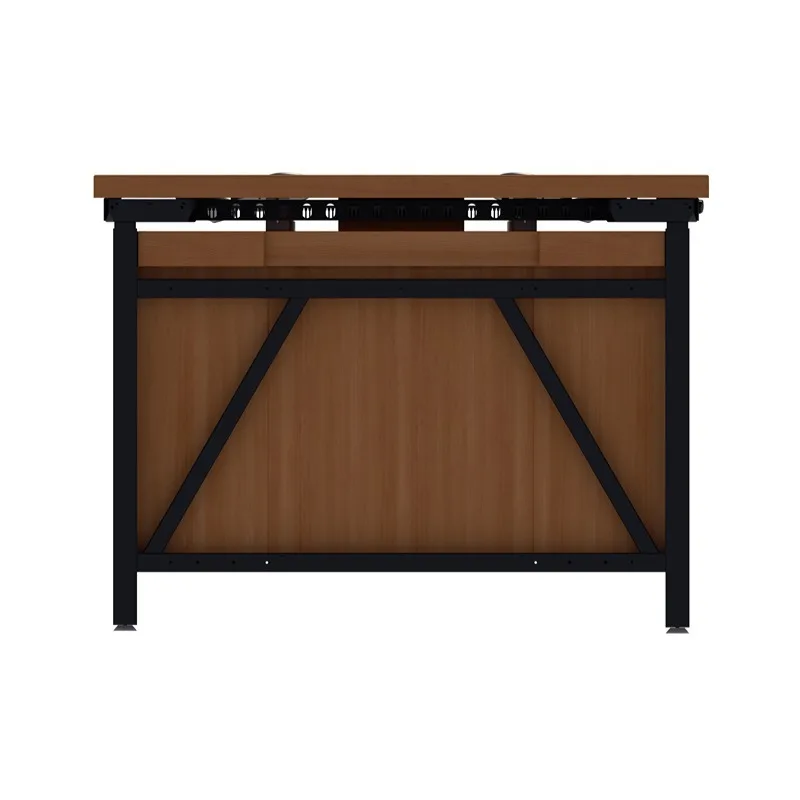 Meter repair tool Electric lifting height workbench Beech wood repair
