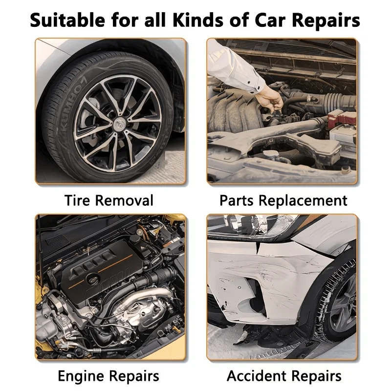 

46-Piece Heavy-Duty 1/ 4inch Drive Socket Set, Including Quick-Release Ratchet Wrench, Screwdriver Set, and Extension Bar — Comes with Socket Storage Box — Features Durable Iron Construction, Suitable for Professional Technicians and DIY Enthusiasts — Com