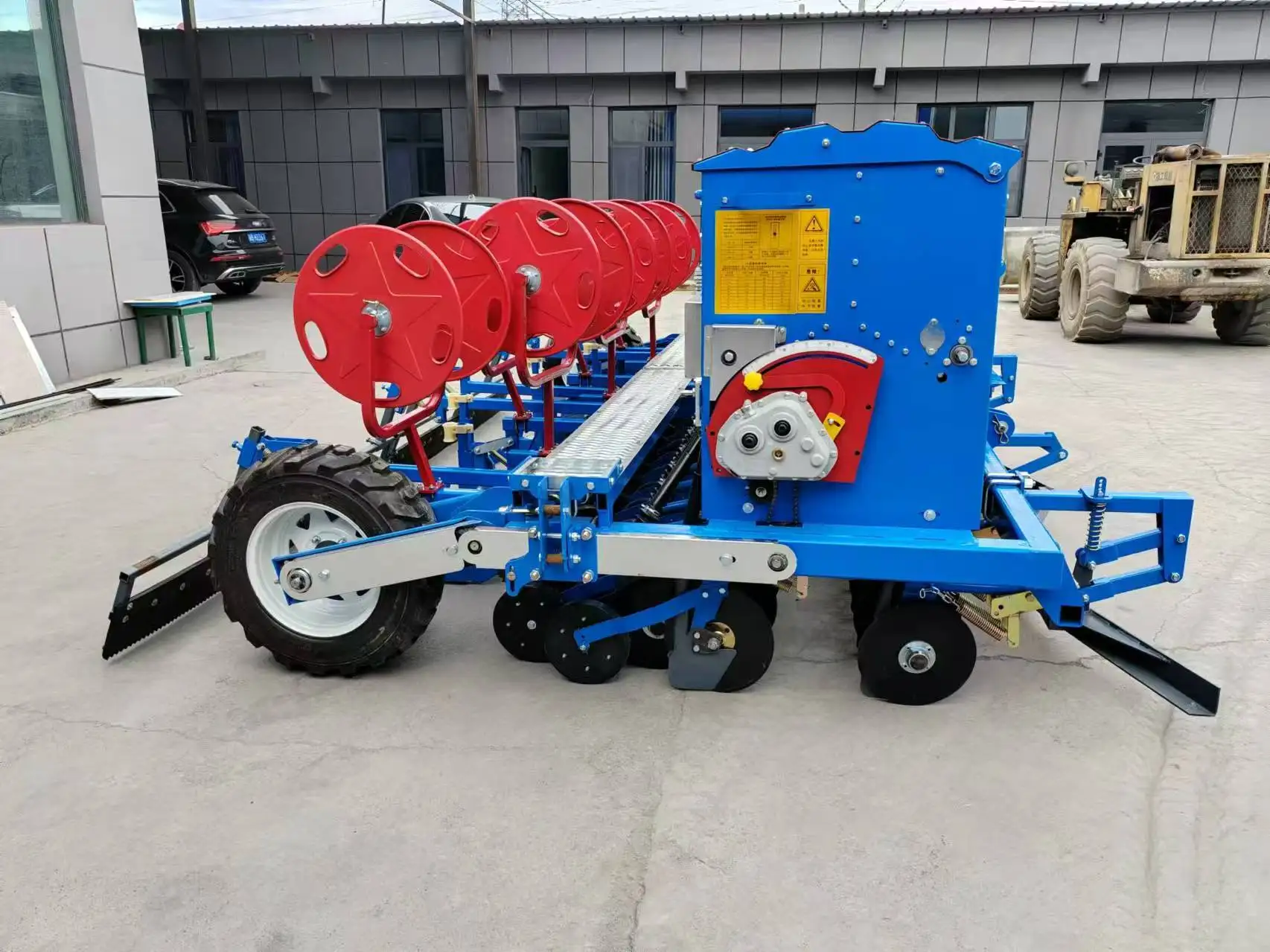 ราคาขายส่ง เครื่องจักรกลการเกษตร เครื่องหว่านเมล็ดข้าวสาลี เครื่องหว่านเมล็ดพืช เครื่องปลูกข้าวสาลีและข้าว คุณภาพสูง