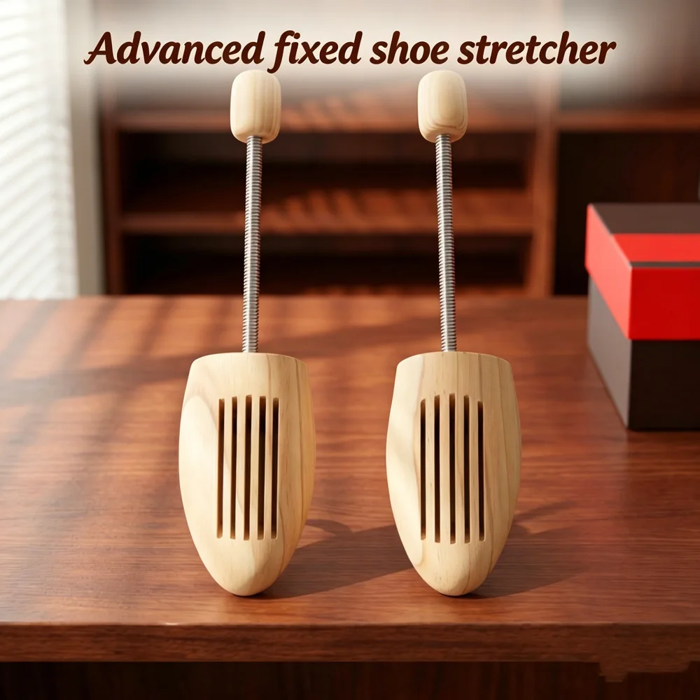 

Repacego 2 шт. Премиальные деревянные формодержатели для обуви из сосны, регулируемые, для мужчин и женщин, дышащие, для всех типов обуви