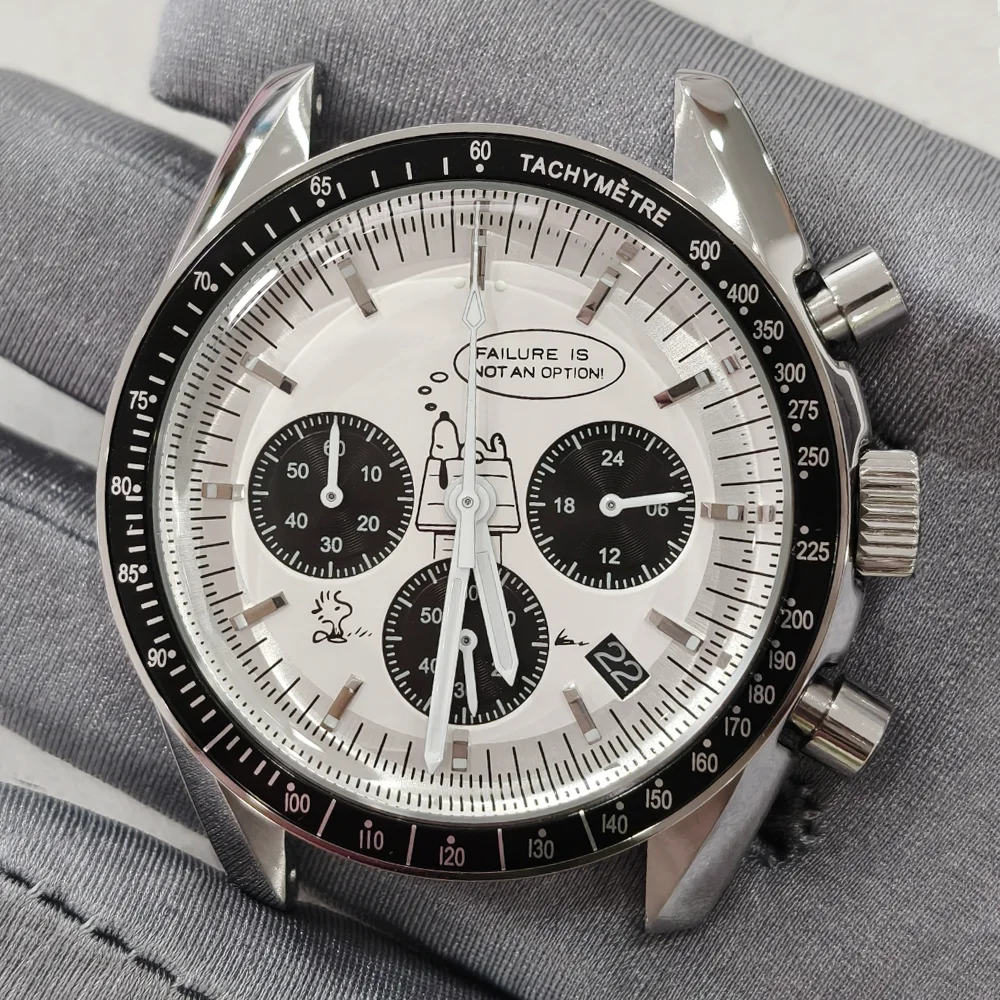 Custom logo VK63 Watch VK63 Movement Men Watches 2024 New Watch Design Waterproof 32.5MM Dial VK63 Chronograph Quartz Watches