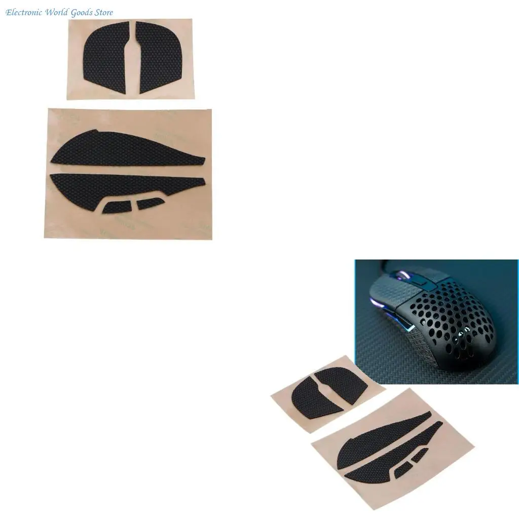 A3PD Mouse Skin Mouse Patines Pegatinas laterales Alfombrillas ratón superligeras para ratón XTRFY M42