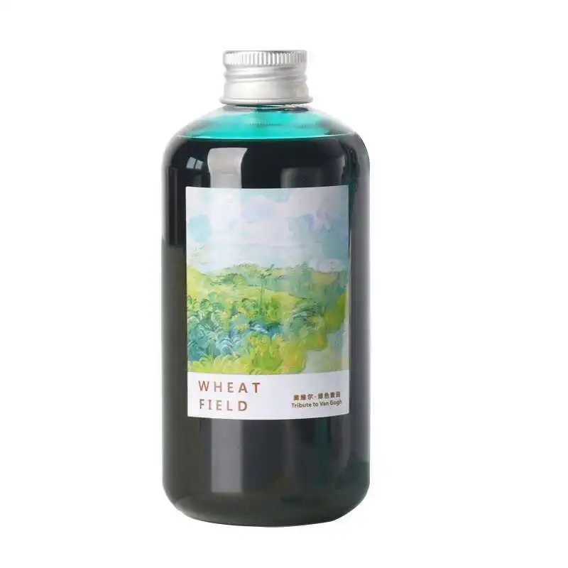 Oramile Big Bottle 300/500ml Smoothly Writing Fountain Pen Non Carbon Color Ink Dip Pen Writing Ink