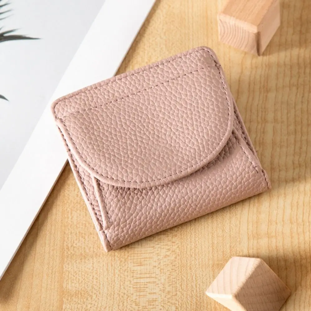 Pocket Wallet Slim Design Leather Wallet Compact Size Short Style Business Card Holder Multi-Card Luxury Clutch Daily Use