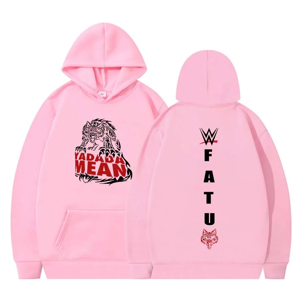 جاكوب فاتو القبلية الذئب يادادا يعني هوديي جاكوب فاتو هوديس الرجال النساء طويلة الأكمام الشارع الشهير الهيب هوب البلوز Y2K الملابس