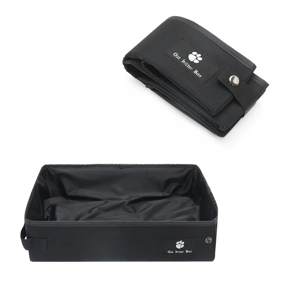

Portable Waterproof Cat Litter Box Durable Folding Design Easy Clean Indoor Pet Pee Case Balcony Dog Enclosure Strong Resistance