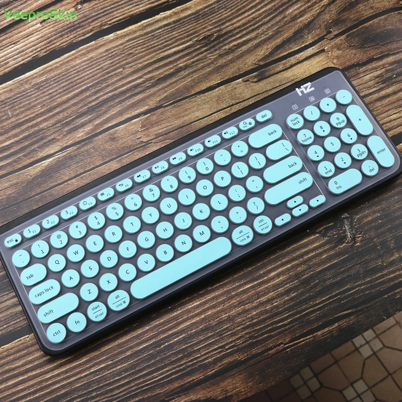 Keyboard Cover Skin Fit Logitech K780 & Multi-Device Wireless Keyboard Ultra Thin Silicone Laptop