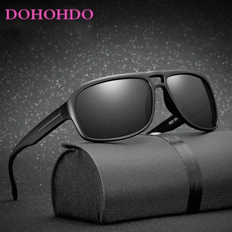 DOHOHDO Popular Hot Sale Women Men Polarized Sunglasses UV400 Driveing Mirror Glasses Eyewear For Men Goggles Sun Glasses From