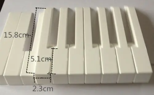 

The piano accessories The number of white keys, a piano = 52