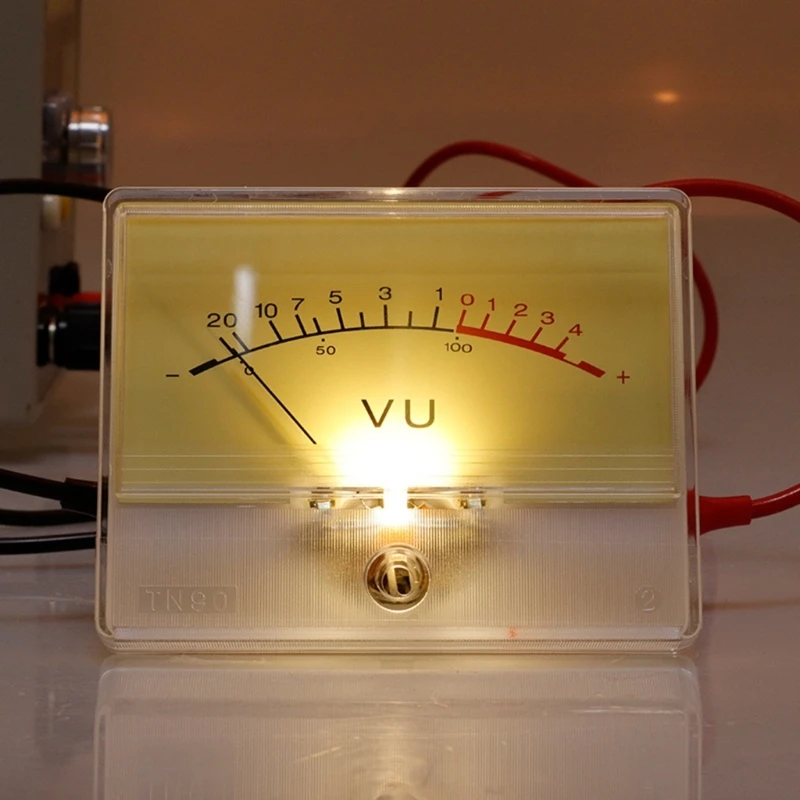 VU Meter High Performance Level Meter for Head Digital VU Meter Digital Audio Power Amplifier DB- Level Indicator Home