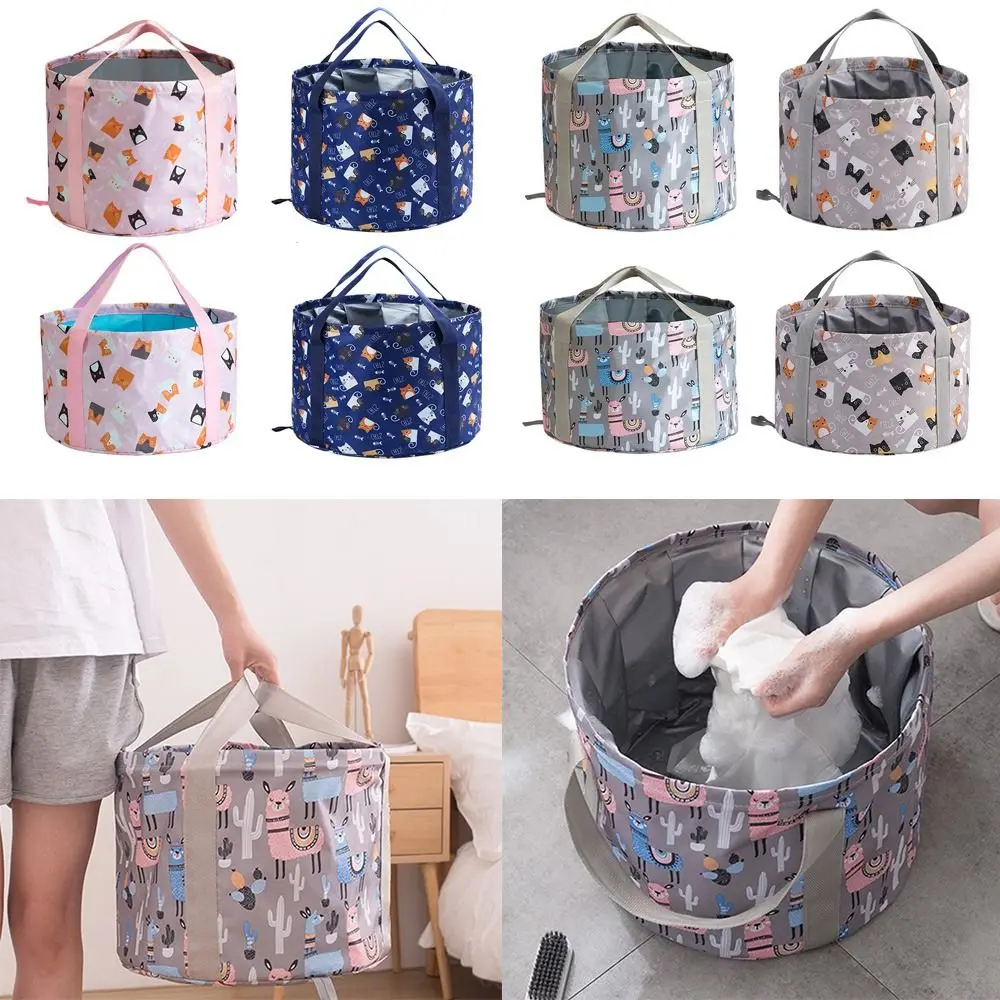 Household Foot Soaking Bag With Handle Insulation Bucket Foldable Bucket Bag Large Capacity Washbasin Bath Tub Adult