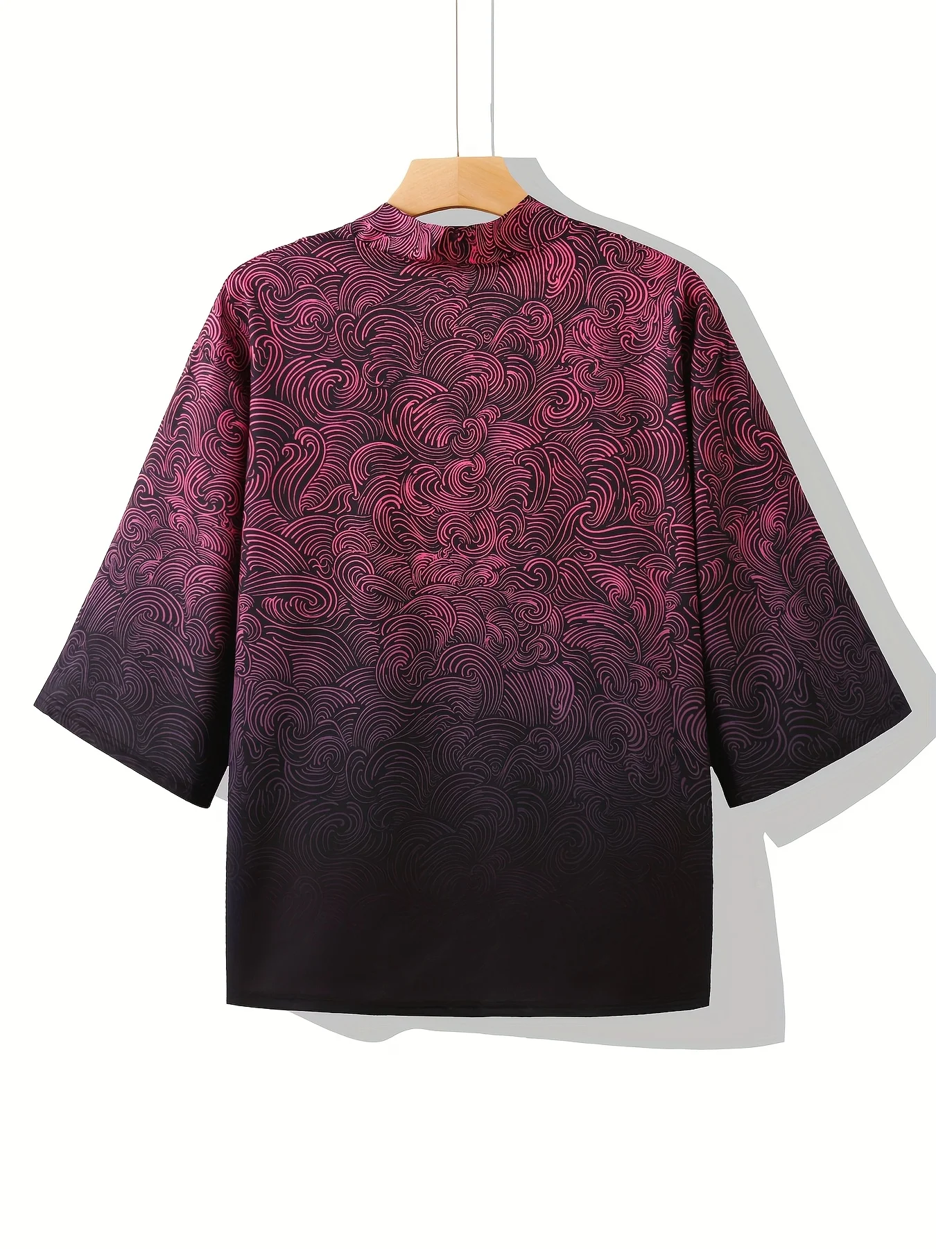 2026 Summer Men's Kimono 3D Printed Design Breathable Lightweight Casual Fashion Outdoor Street Men's Clothing